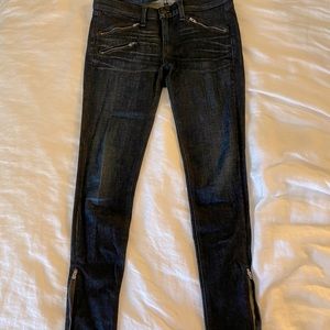 Rag & Bone zipper skinny jeans